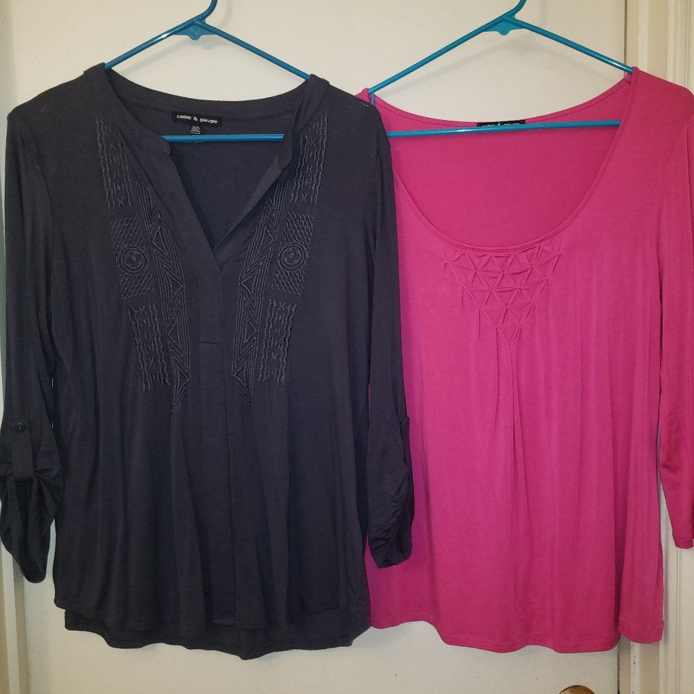Two Cable & Gauge shirts!